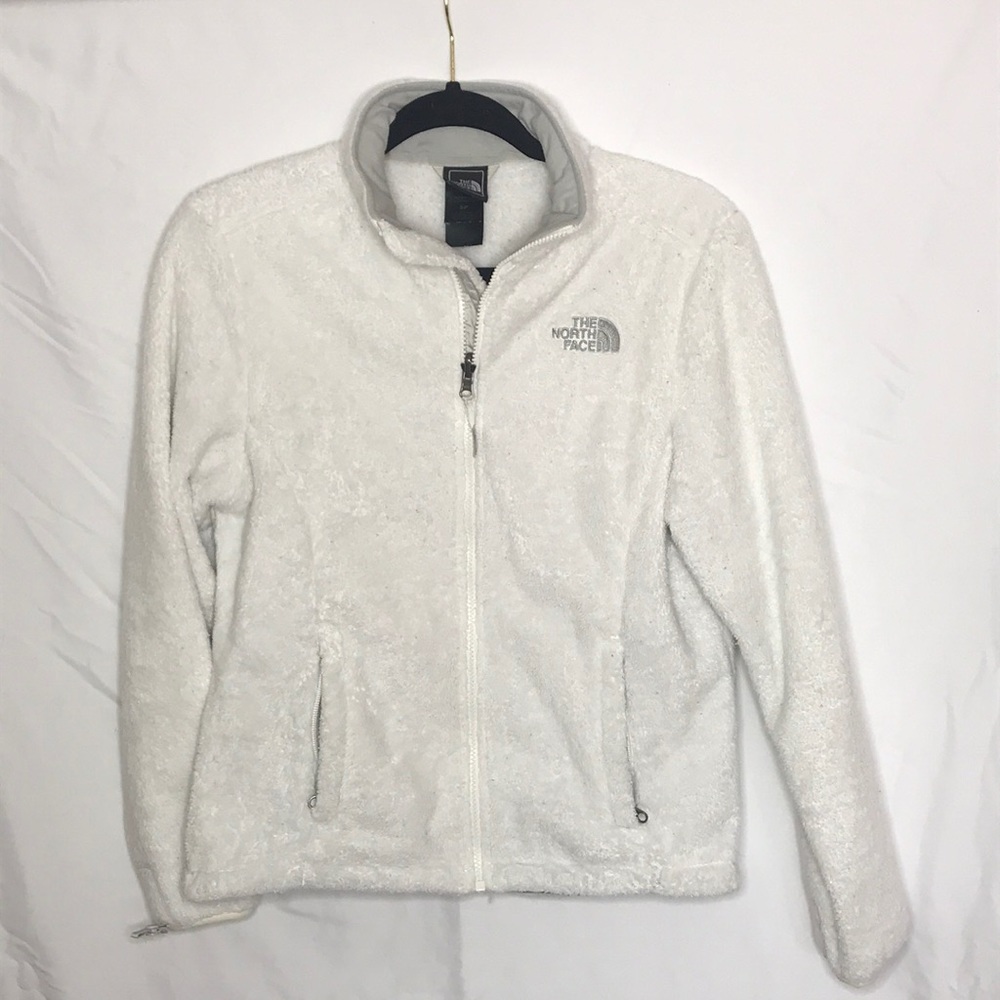 THE NORTH FACE | Y2K White Osito Fleece Full-Zip Jacket Women's Size S